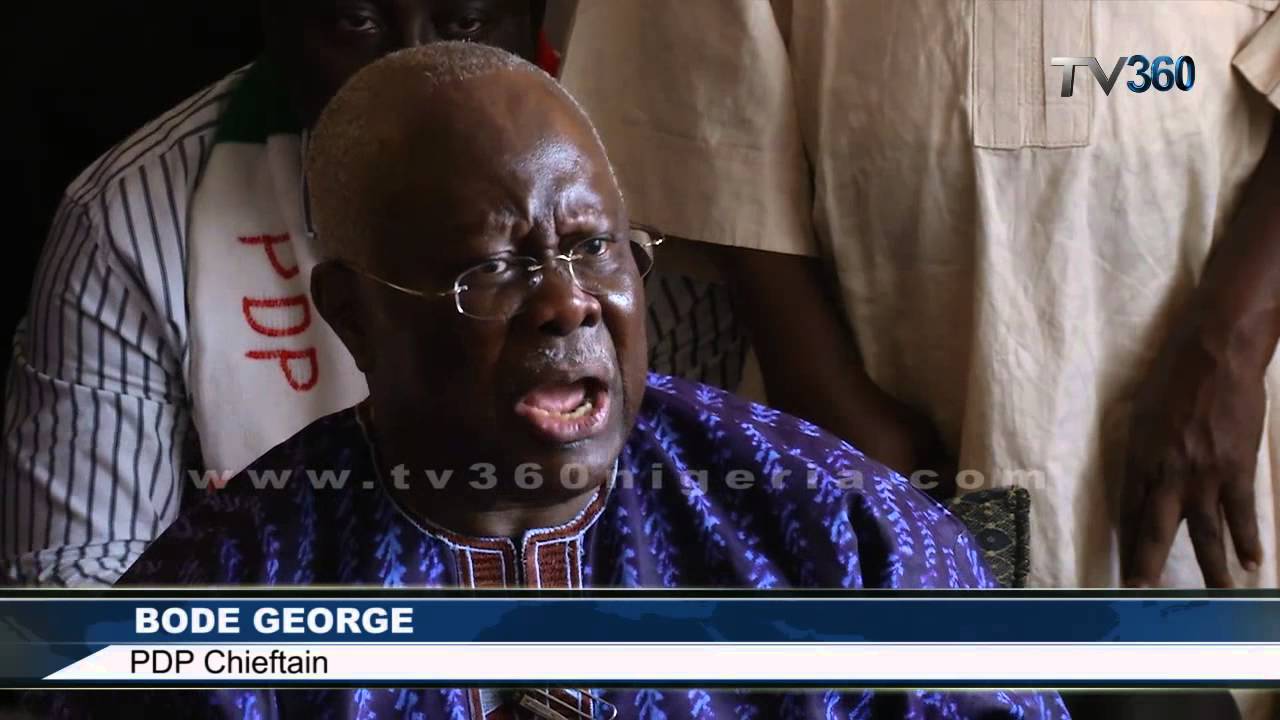 BODE GEORGE ATTACKS TINUBU, APC