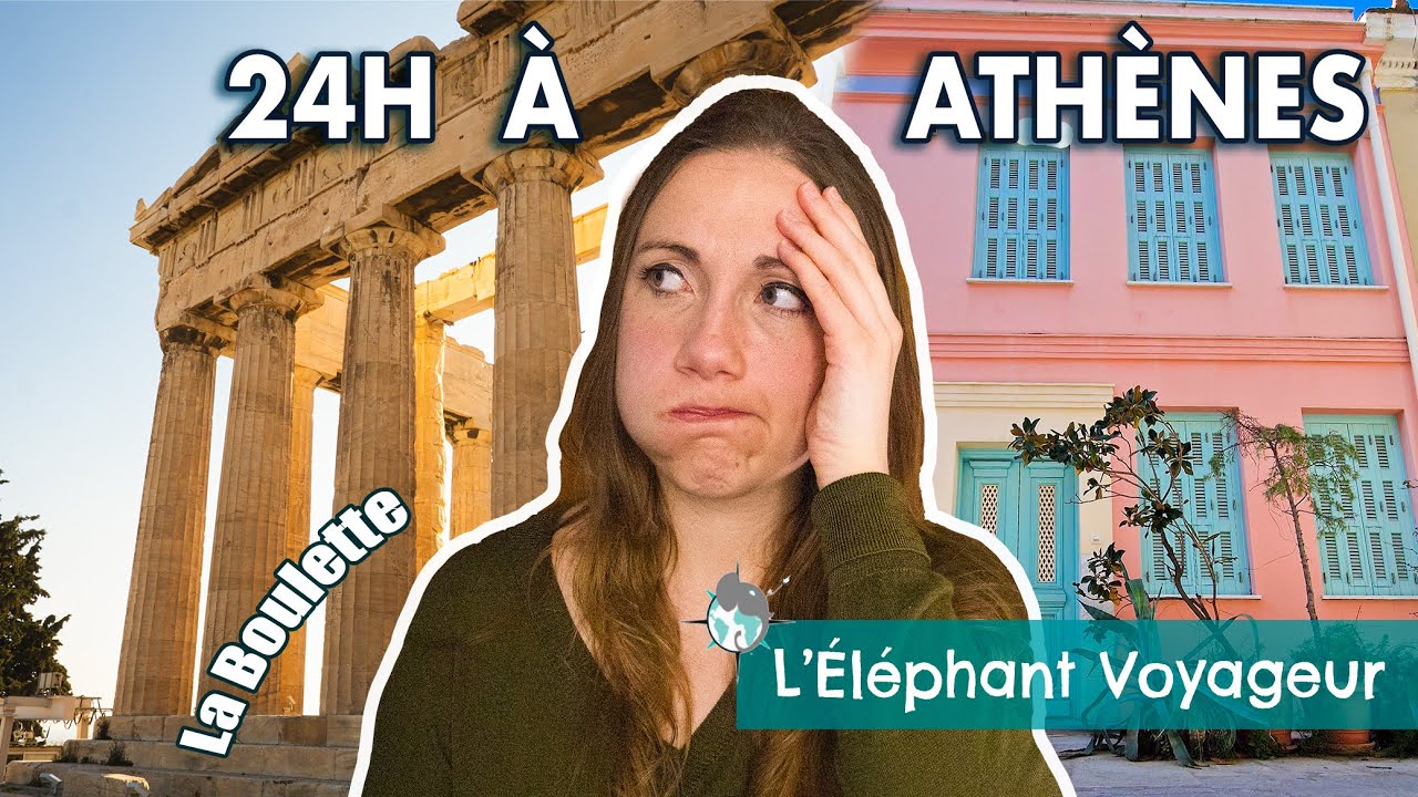 VLOG GRÈCE - J'AI FAILLI FOIRER MA VISITE D'ATHÈNES (à ne pas faire)