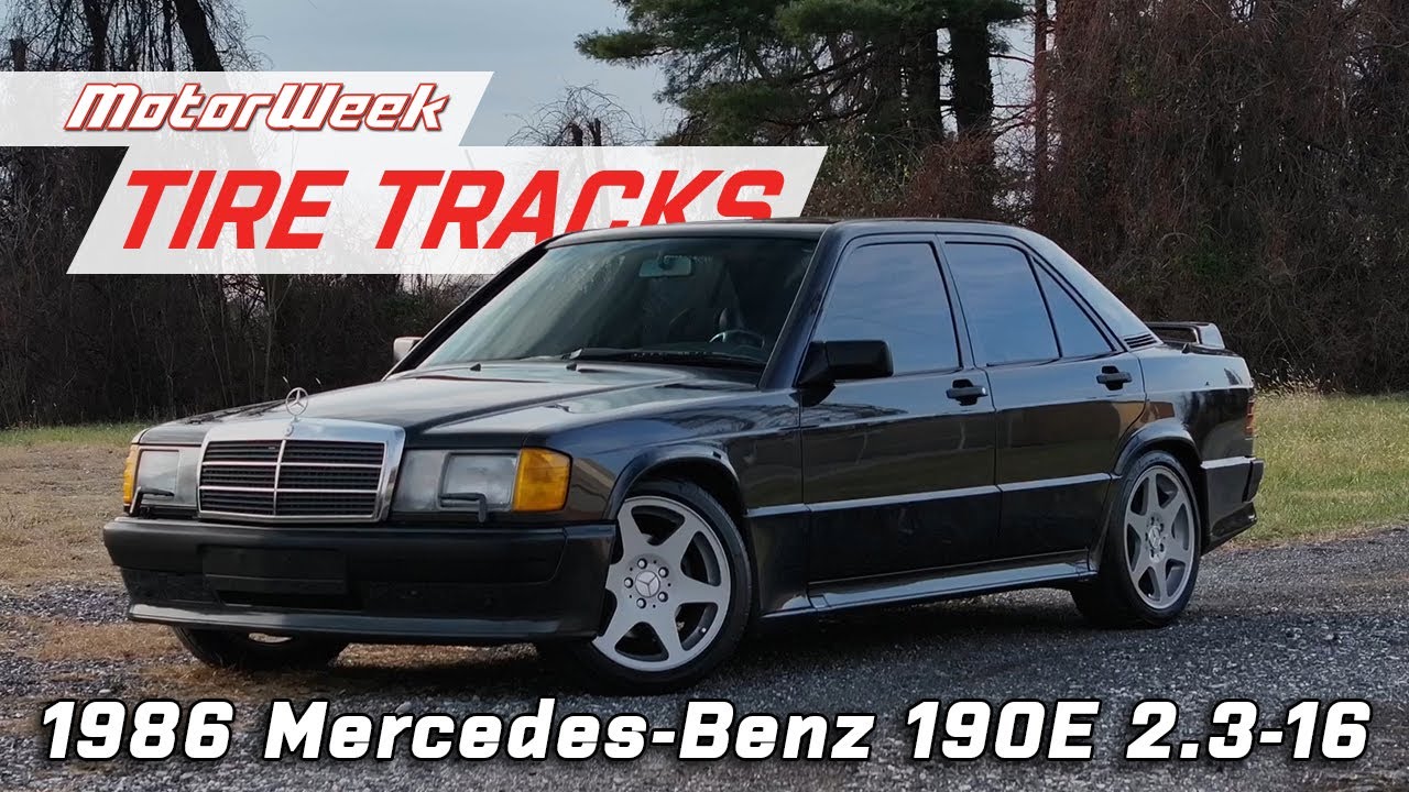1986 Mercedes-Benz 190E 2.3-16 | MotorWeek Tire Tracks