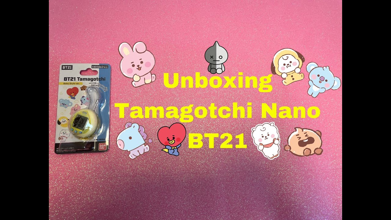 Unboxing Tamagotchi Nano BT21 [ITA]