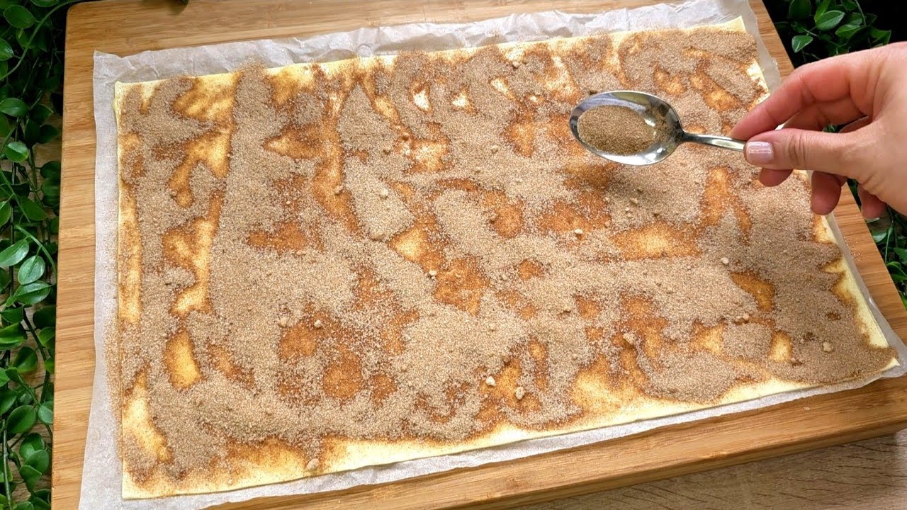 Слоеное тесто по-новому - Быстро, просто и вкусно