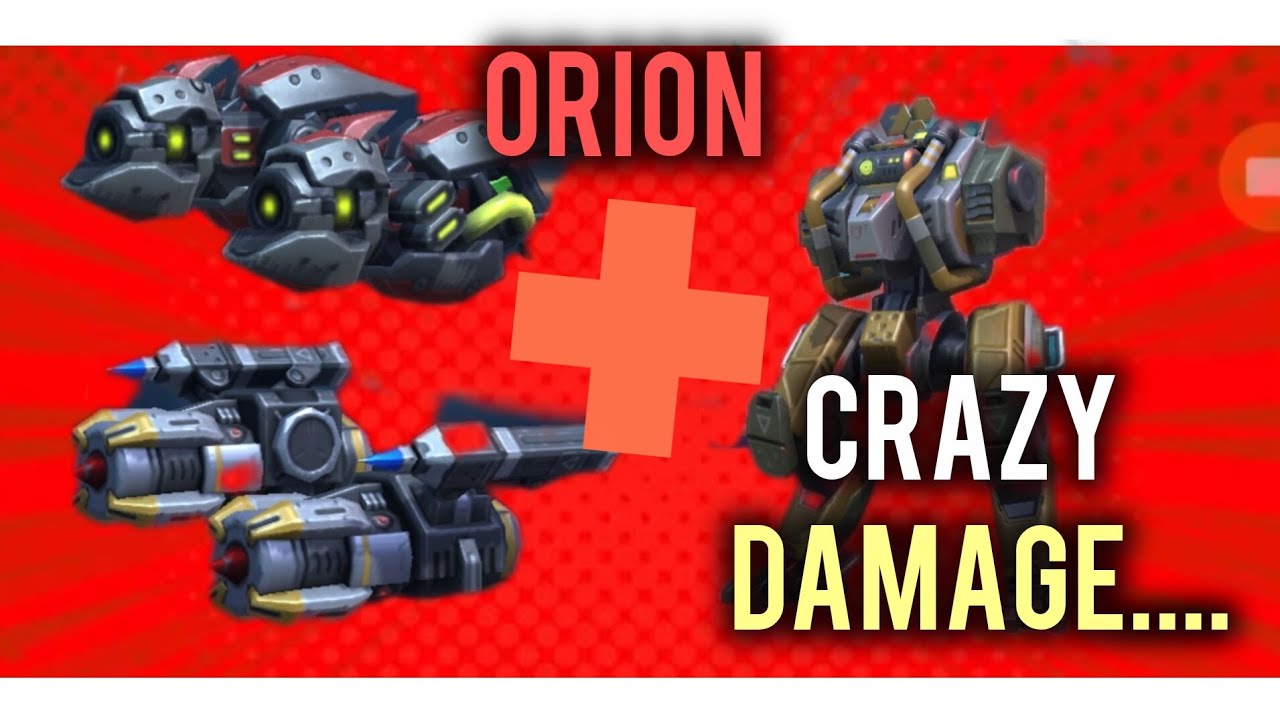 We got orion on the f2p account... and he's a BEAST....#mecharenagameplay 