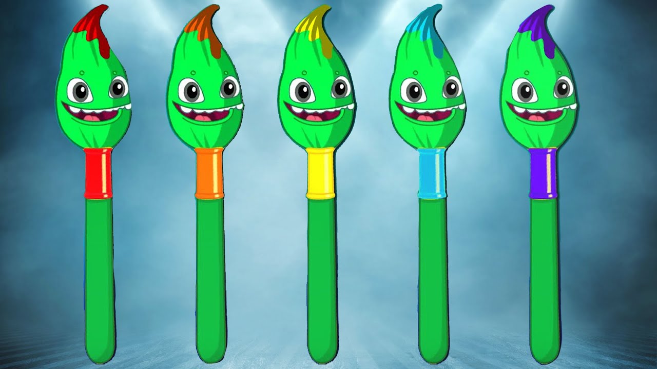 Colores para Niños con Groovy el Marciano | Dibujos Animados Educativos