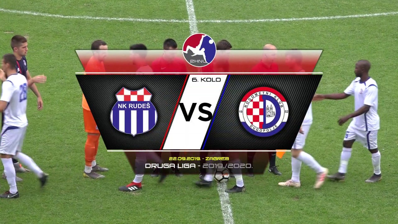 RUDEŠ vs DUGOPOLJE 2:1 (6. kolo, Druga HNL 19/20)