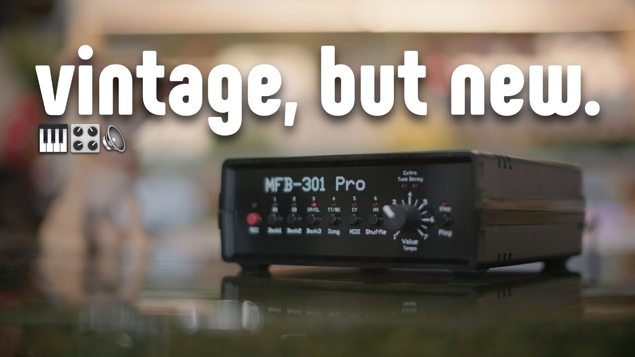 MFB 301 pro: The (new) 40-Year-Old Drum Machine