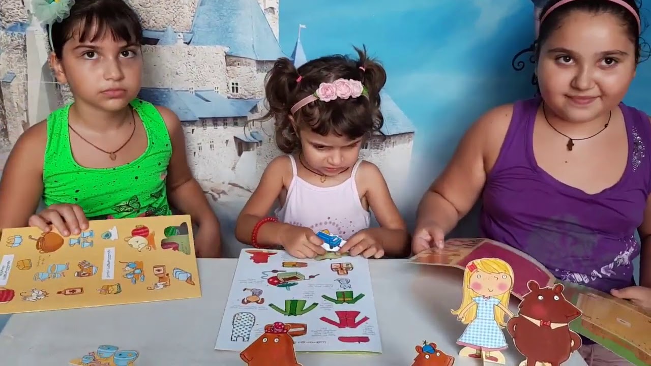 ზღაპარი სამი დათვი. მიმოხილვა, 3დ ანიმაცია.ako and princesses