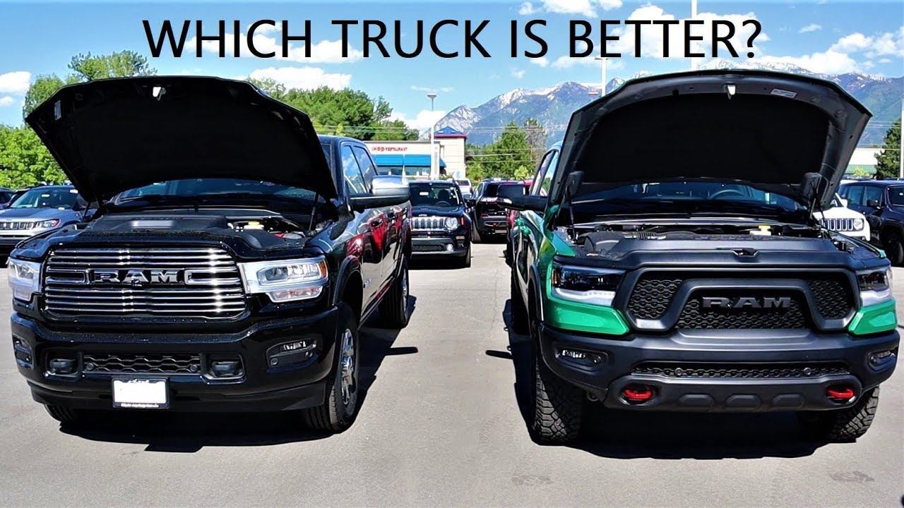 2019 Ram 1500 Vs 2019 Ram 2500/3500: Which Ram Should You Buy?