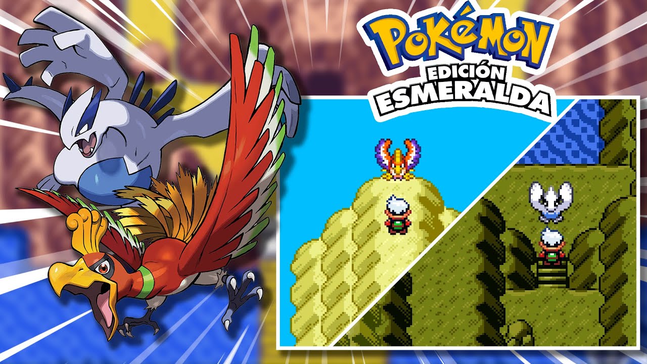 Pokémon Esmeralda • Cómo conseguir a LUGIA y HO-OH en Pokémon Esmeralda • Misti-Ticket-Roca Ombligo