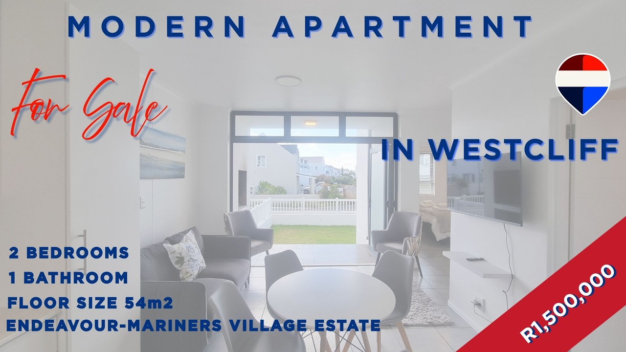 Modern 2 Bedroom Apartment For Sale in Westcliff, Hermanus!