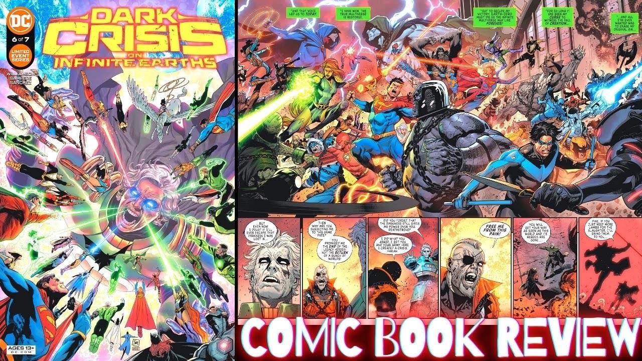 Comic Review | Dark Crisis on Infinite Earths #6  | DC Comics