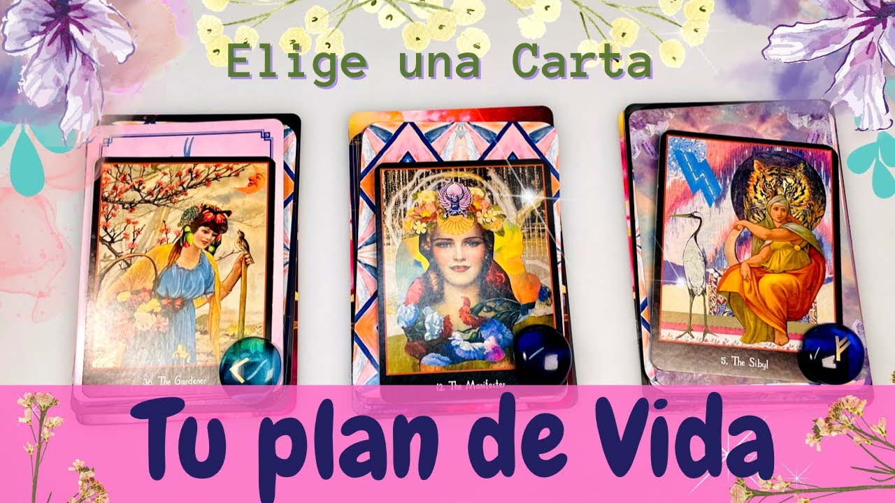 Tu Plan de Vida y Tu Plan Maestro - Tarot interactivo - Elige una Carta
