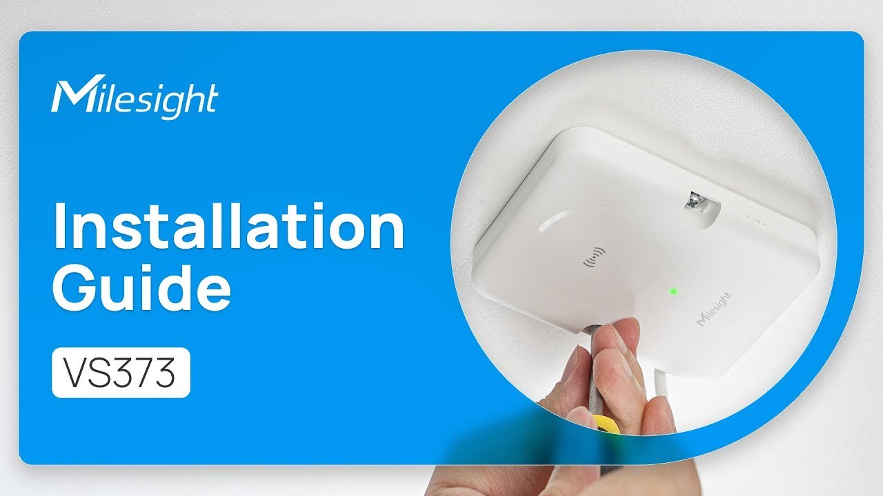 VS373 Radar Fall Detection Sensor Installation Guide