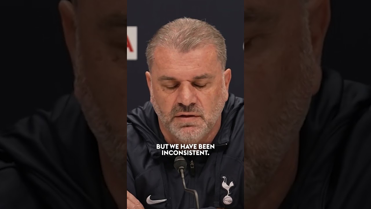 Ange Postecoglou admits Tottenham's league position reflects their inconsistency 🗣️