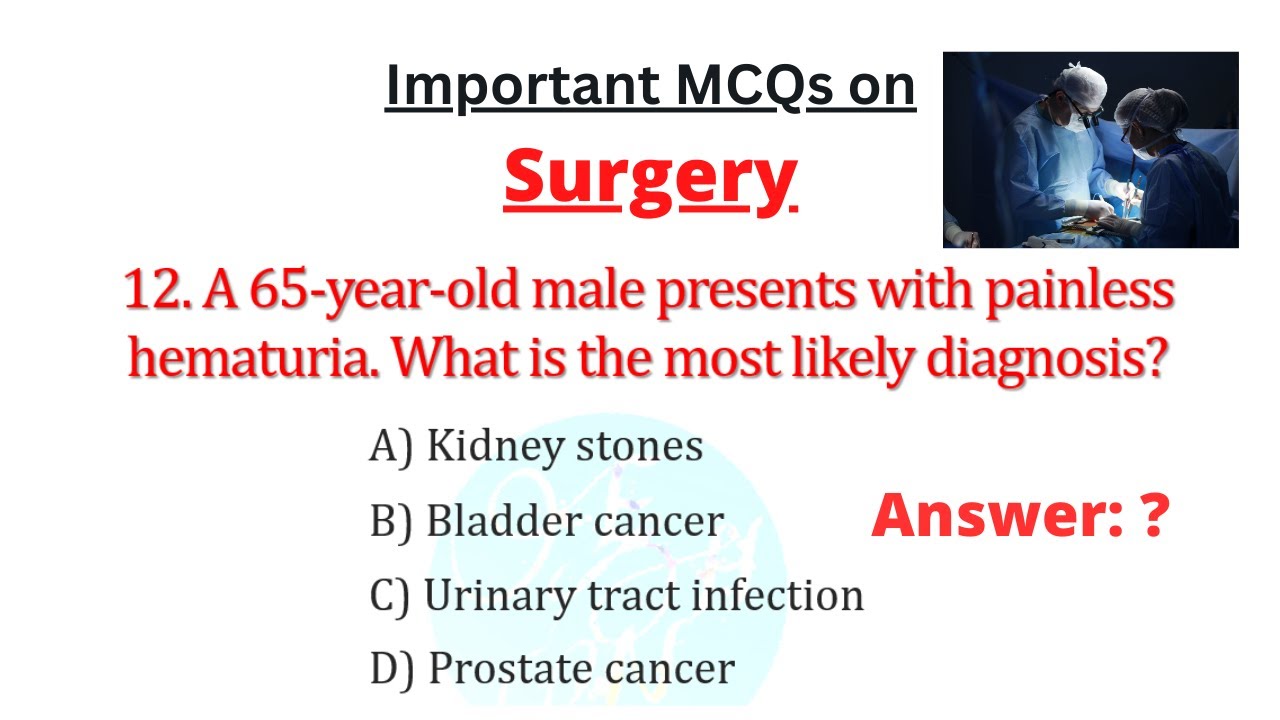 High yielding General Surgery MCQs for Medical Exams | Surgical Concepts & Conditions