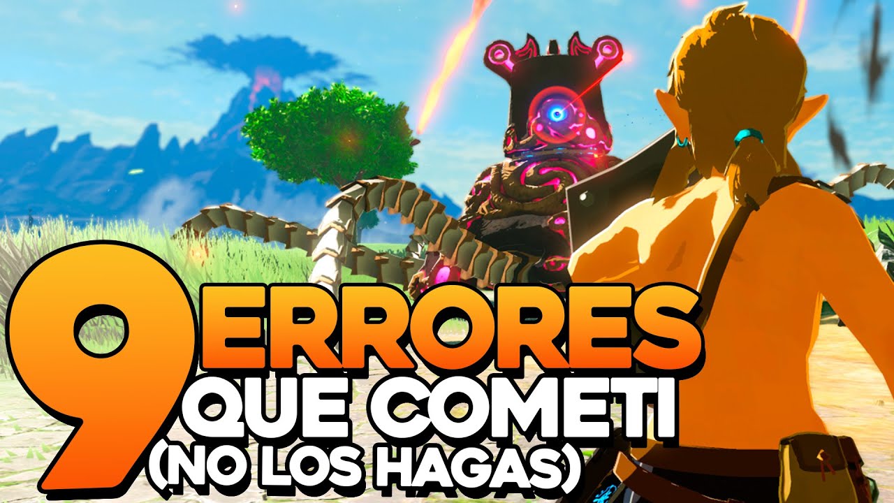 9 TRUCOS Y ERRORES ❌ QUE NO DEBES HACER en ZELDA BOTW
