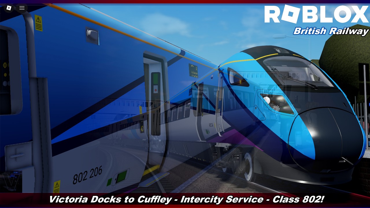 Victoria Docks to Cuffley Intercity! | Roblox British Railway!