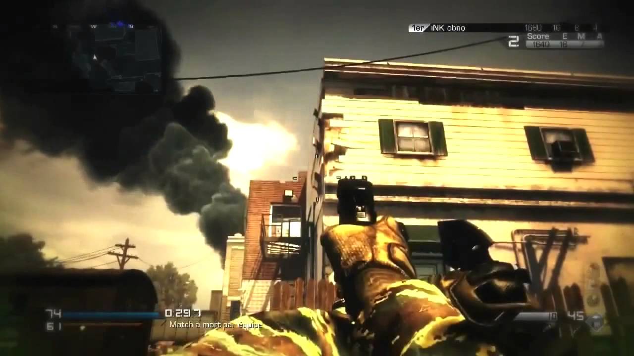 COD GHOSTS : Knifing and throwing knife montage | Bankshot, killfeed and killcam