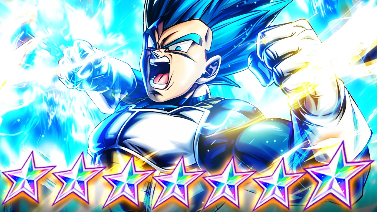 Легендарный 14-звездочный Вегета в режиме Super Smash Bros. просто имба!!! (Dragon Ball Legends)