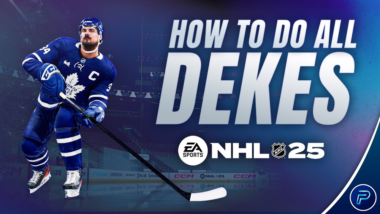 HOW TO DO ALL DEKES IN NHL 25