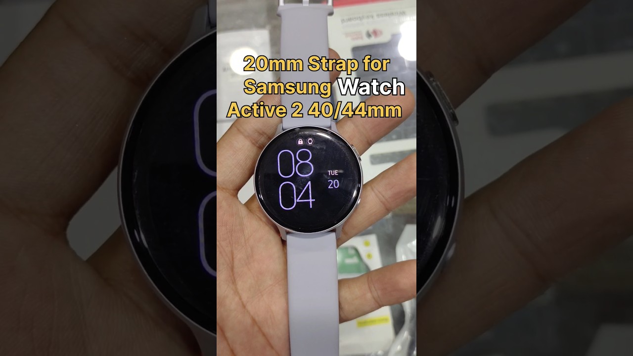 20mm Strap for Samsung Galaxy Watch Active 2 40/44mm #gizmonepal #samsung #active2 #20mmstrap