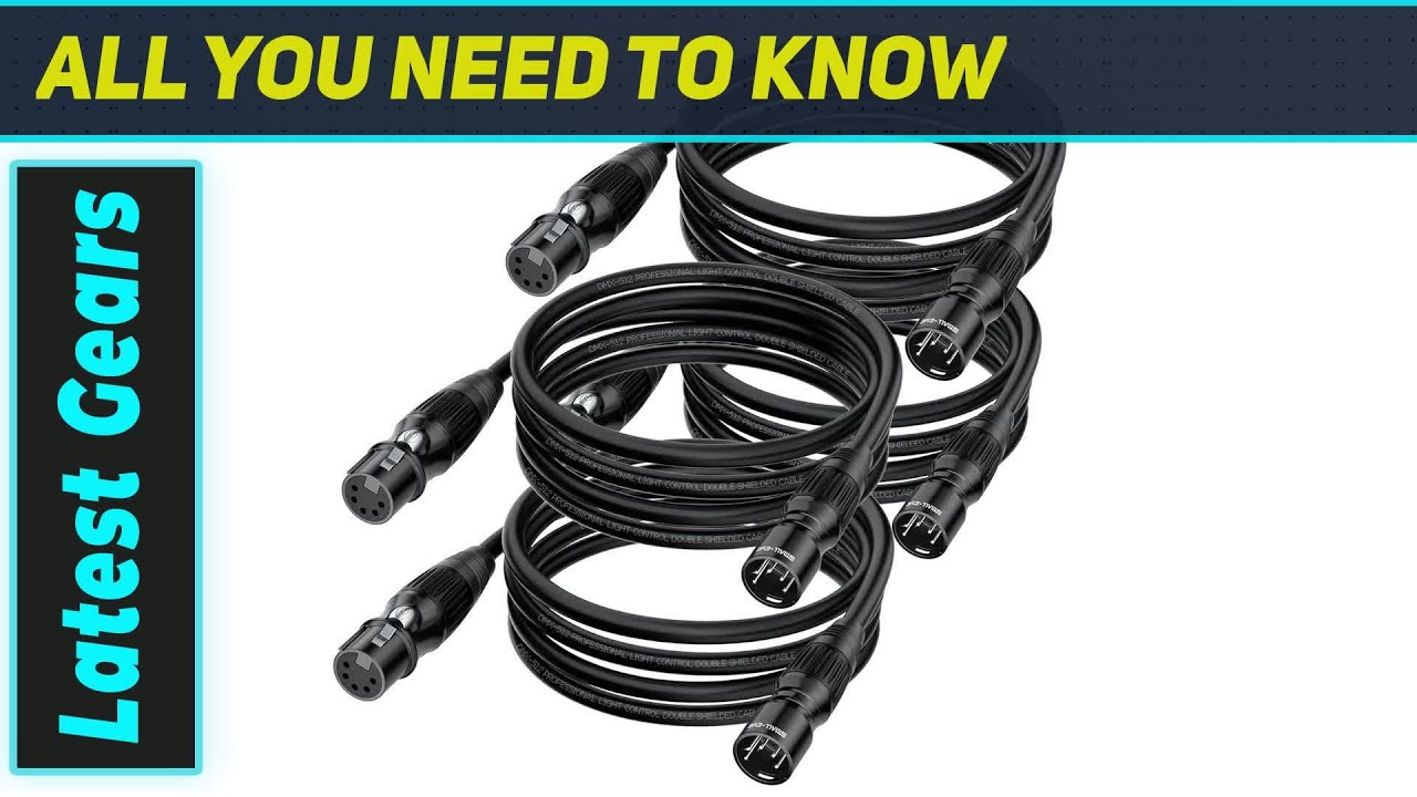 SMALL-EYE DMX Cables: Essential for Pro Lighting