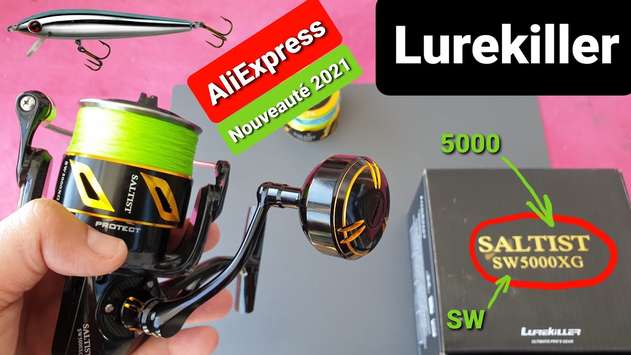 LUREKILLER SALTIST SW5000 | Moulinet P&ecirc;che aux Leurres | AliExpress