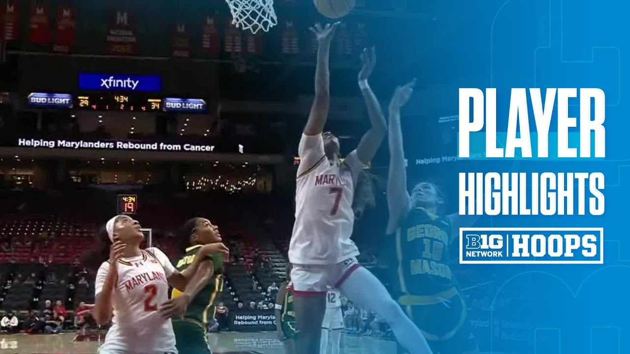 Oluchi Okananwa Highlights vs. George Mason | Maryland Women's Basketball | 11/23/2025