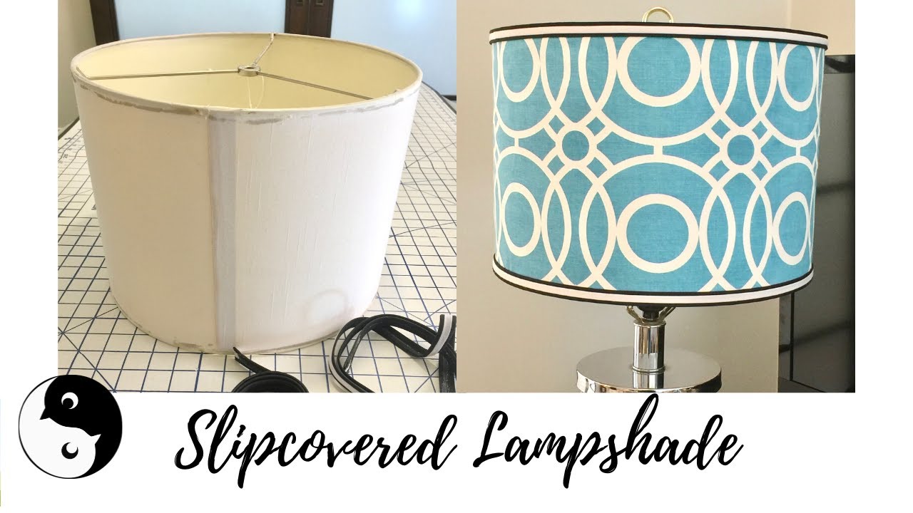 Slipcovered Lampshade | Birdz of a Feather