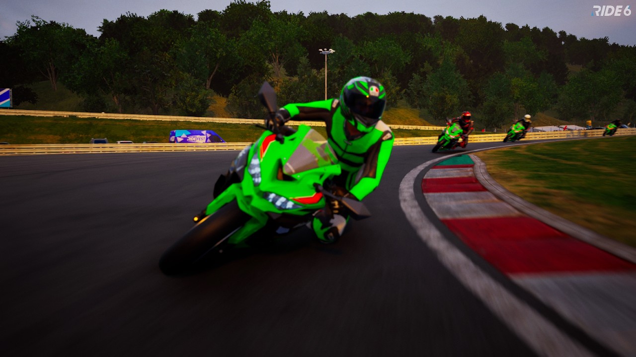 KAWASAKI NINJA ZX-4RR RACE IN OKAYAMA CURCUIT RIDE-6