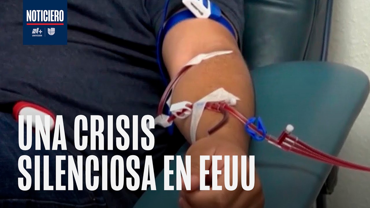 Crisis económica en EEUU: miles venden su sangre a diario para pagar renta y comida