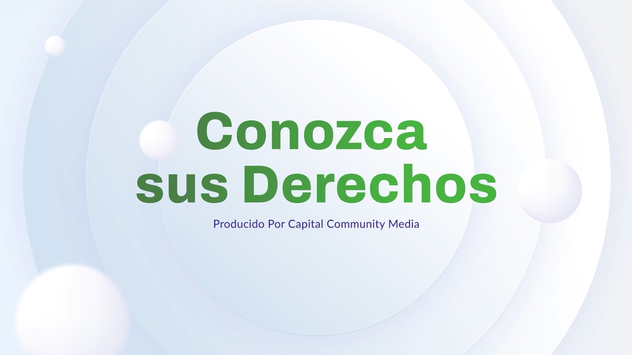 Conozca sus Derechos