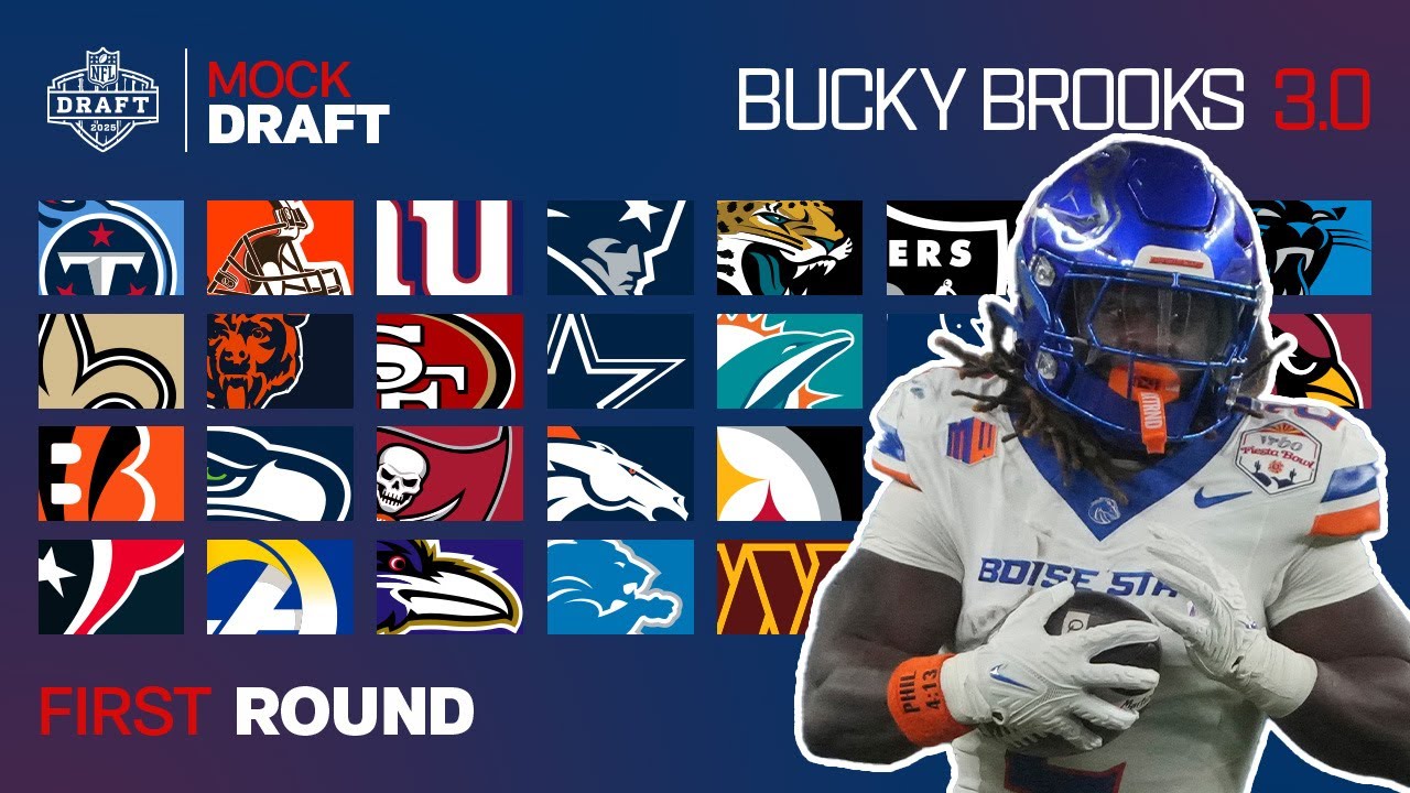 Bucky Brooks' 2025 1st Round Mock Draft 3.0