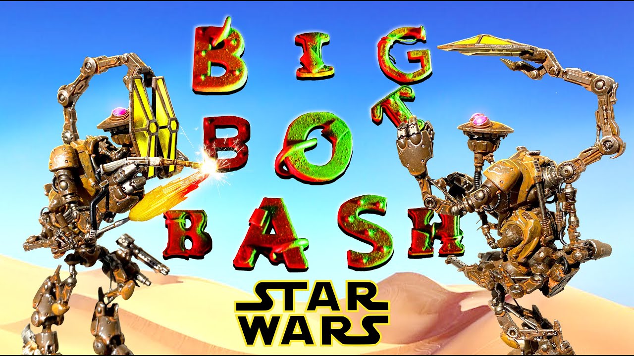 Big Bot Bash Star Wars Style.