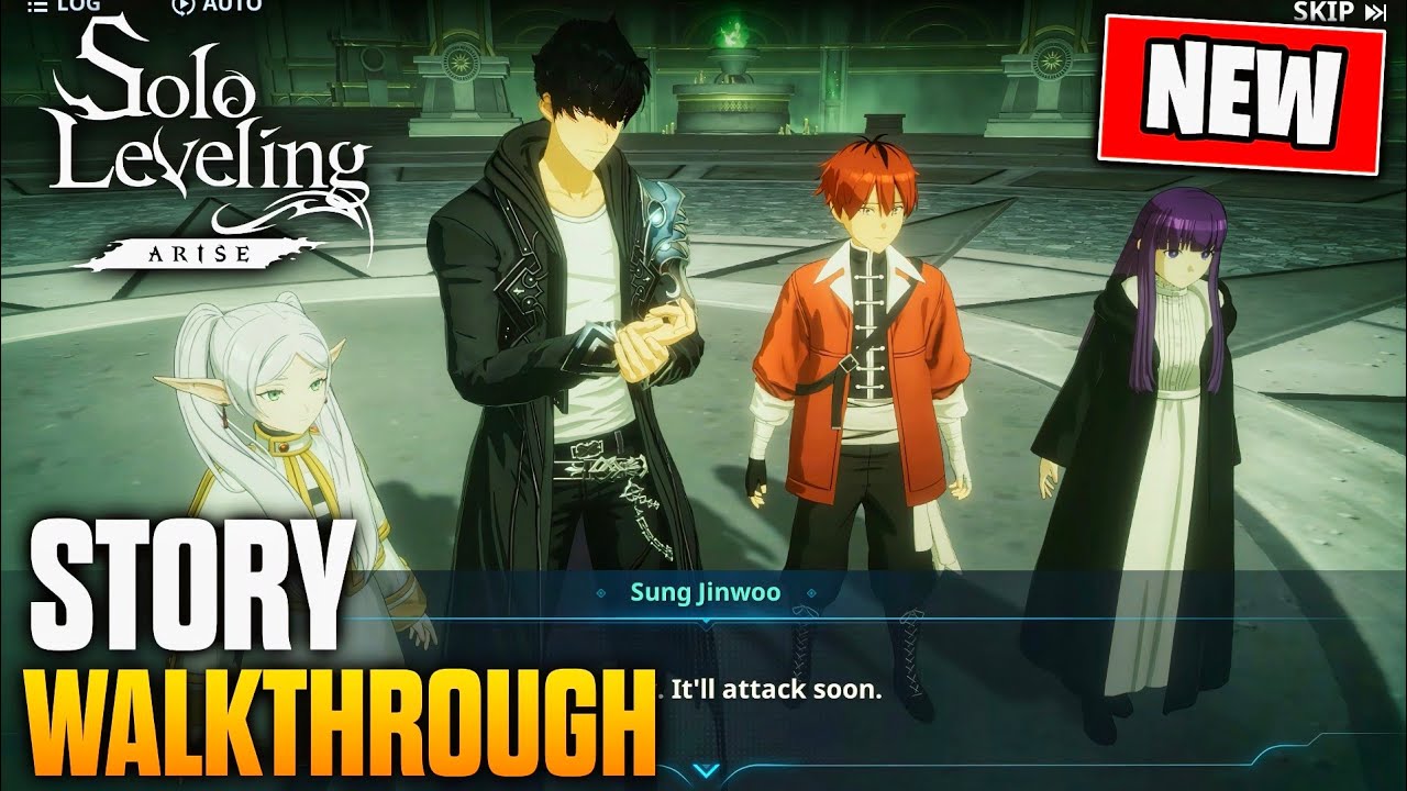 SUNG JINWOO MEETS FRIEREN! (SOLO LEVELING &times; FRIEREN COLLAB STORY WALKTHROUGH) [FINAL CHAPTER]