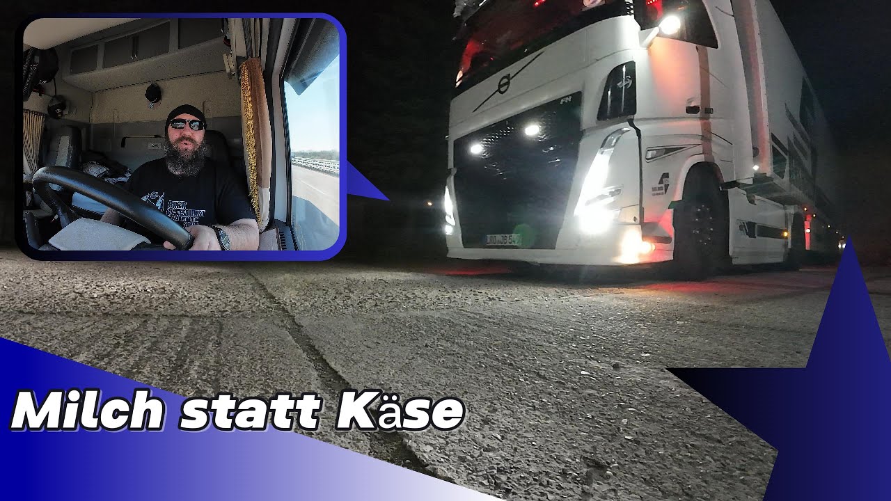 Milch Ballern/ Verlader sind Hyped/ Siggi auf Achse #20/ Lkw Doku/ Fernfahrer Doku