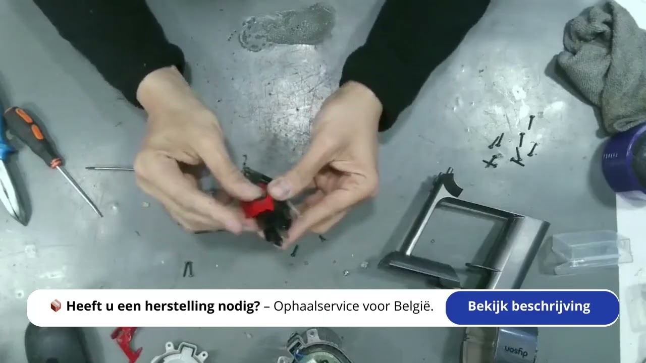 Probleem met het gatje in uw Dyson SV12? 🔧 Vervang het gatje en filter