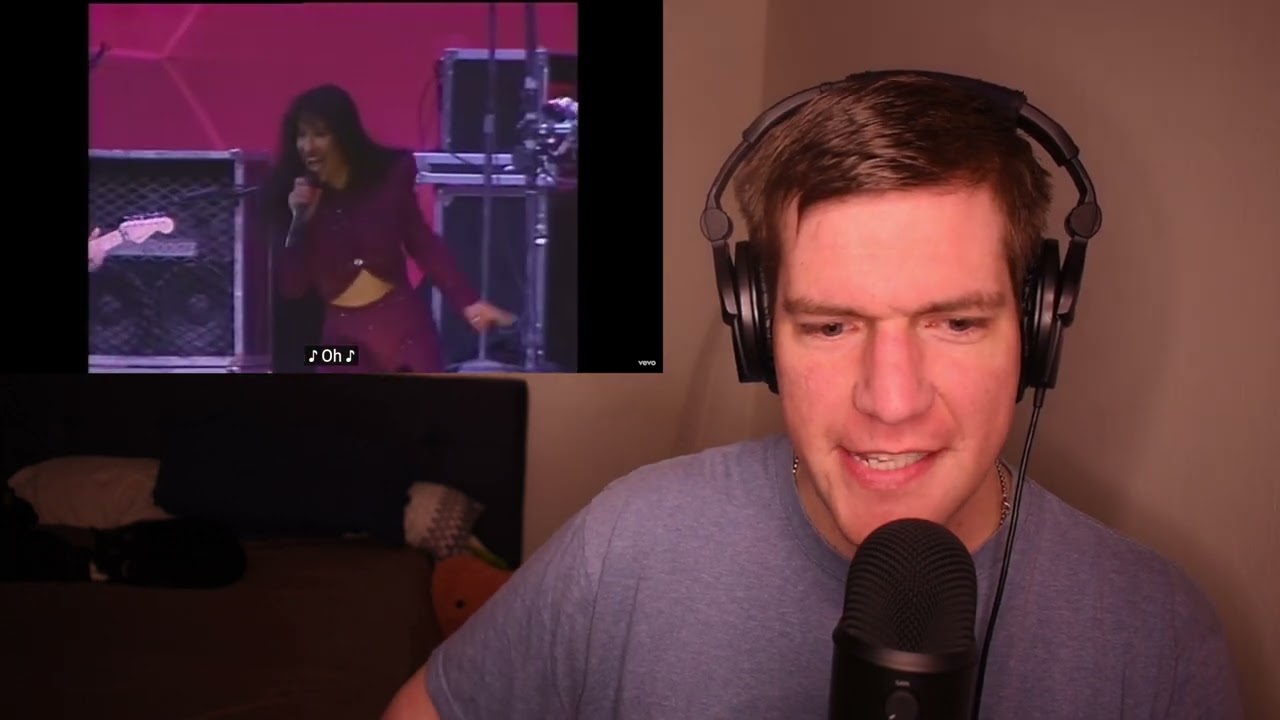 Patrick Reacts to Disco Medley (live from Astrodome) by Selena