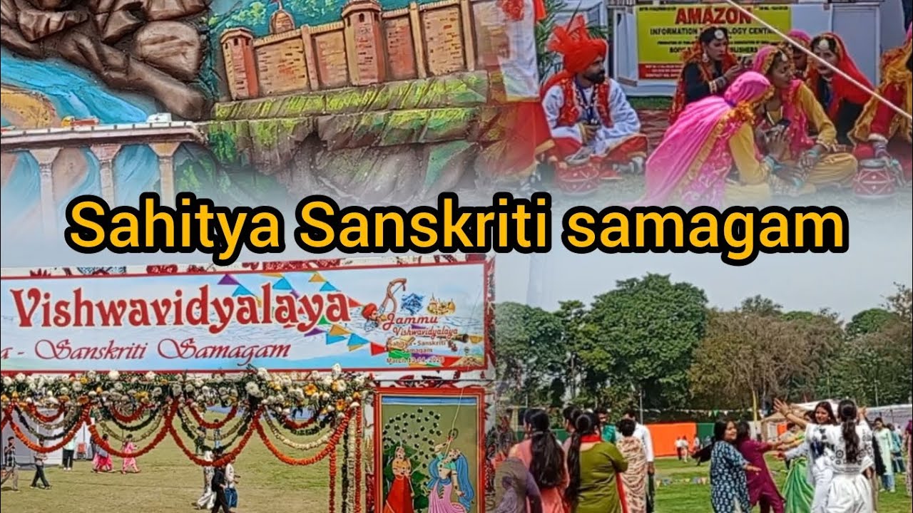 Jammu University Sahitya Sanskriti samagam/Representation of duggar culture Duggar #jammuuniversity 