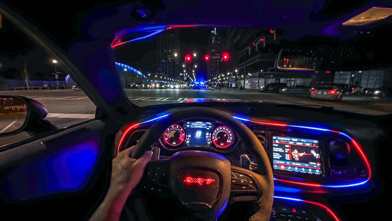HELLCAT REDEYE РЕЖЕТ ПОЗДНЮЮ НОЧЬЮ POV 🐈‍⬛