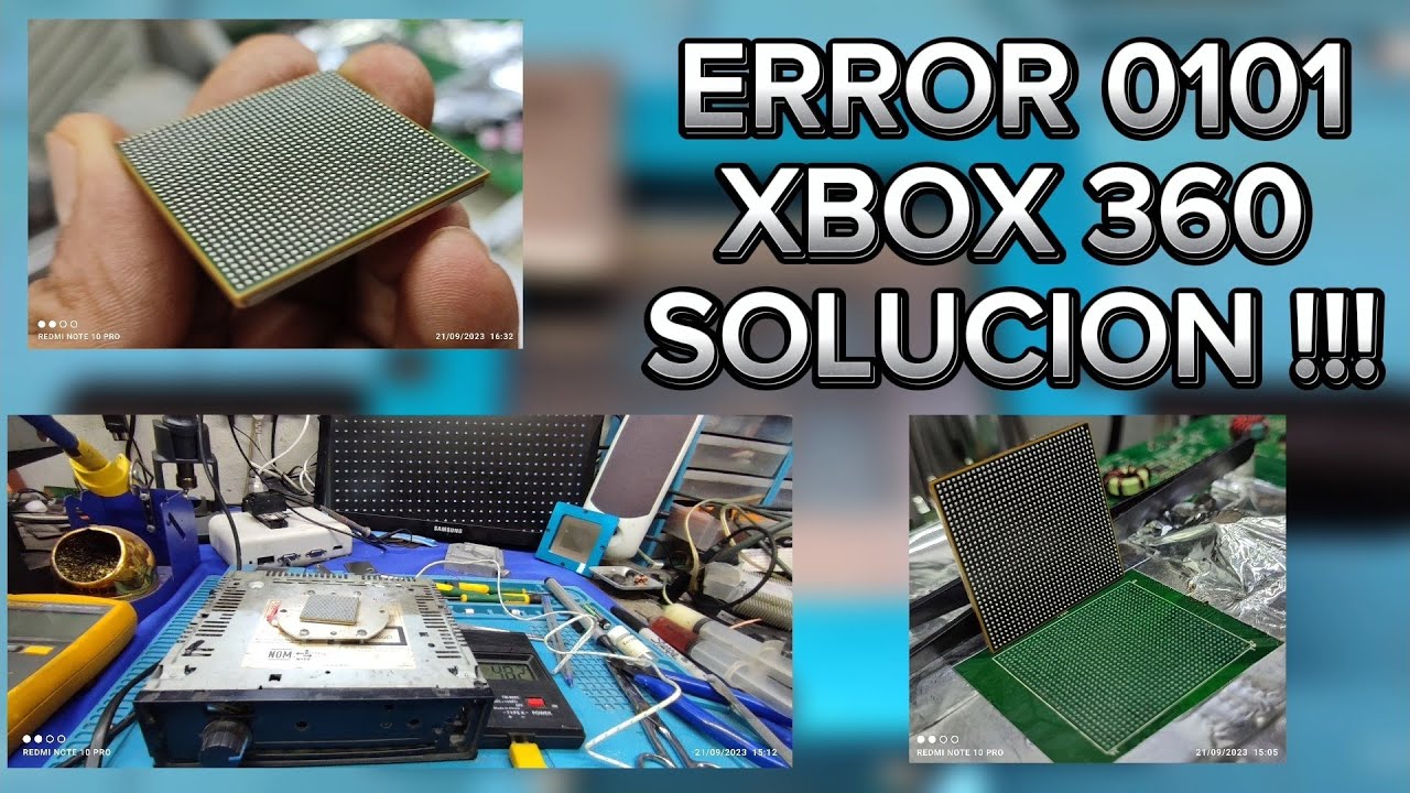ERROR 0101 Xbox 360 solucionado!!! 😎💯👌