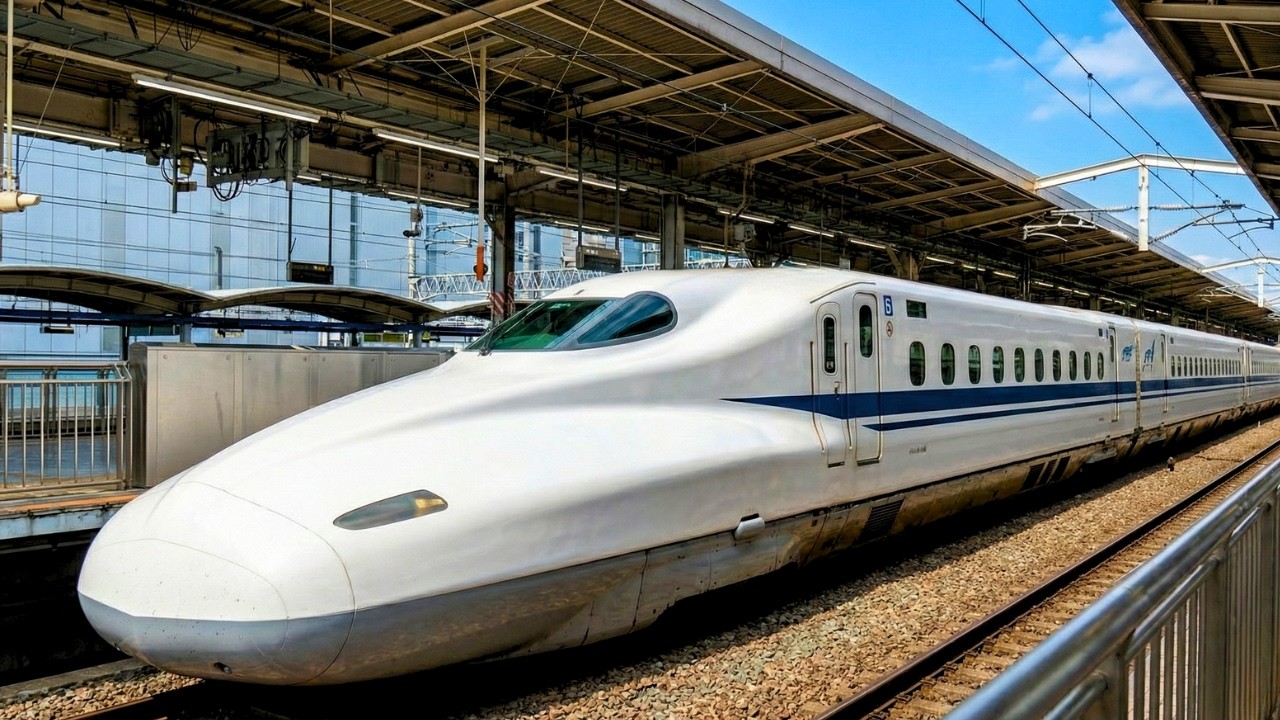 Поездка на японском поезде Токайдо Синкансэн Нодзоми 5710 иен | Нагоя → Киото