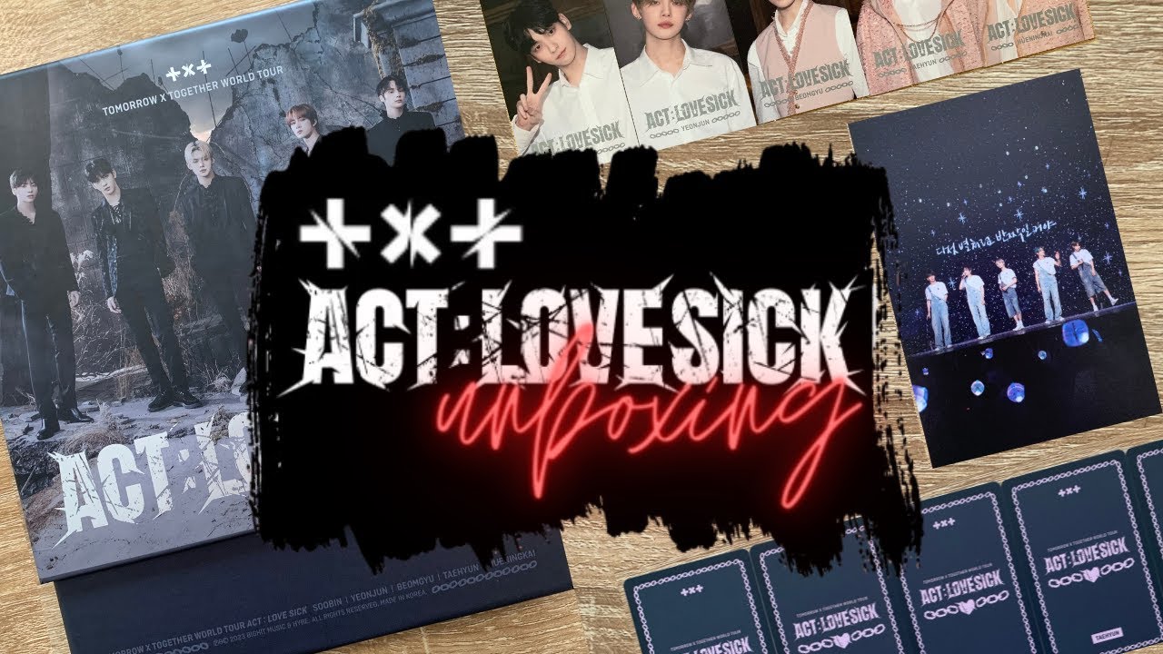 TXT World Tour Act : Lovesick in Seoul ♡ Unboxing and Flip-Through