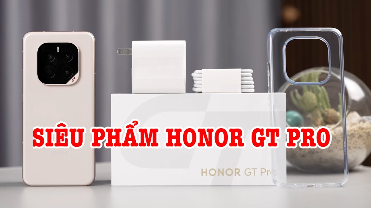 Mở hộp Honor GT Pro: Pin 7k2, CẤU HÌNH SIÊU PHẨM!