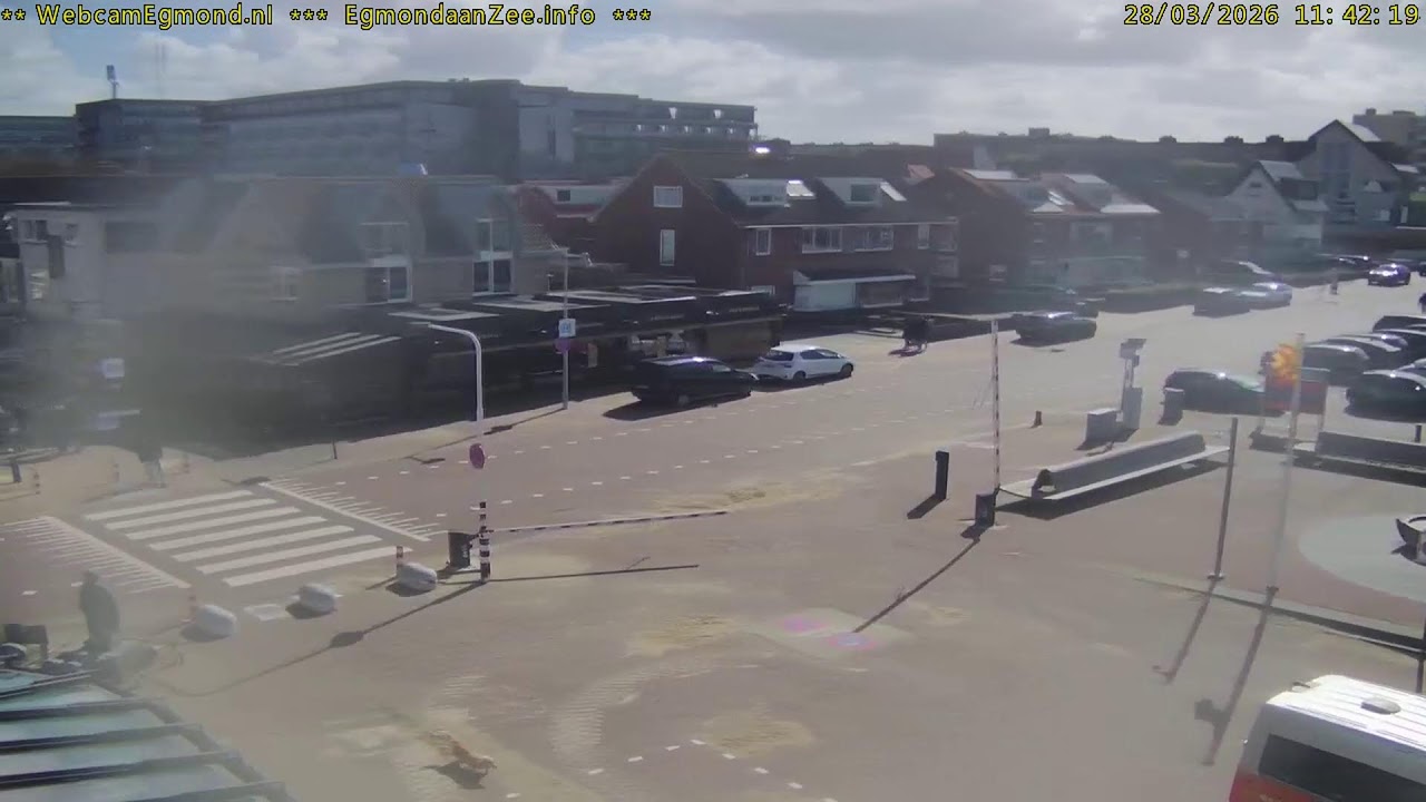 🔴 Egmond aan Zee Live Webcam 🌊 | Strand, Zee & Dorpscentrum