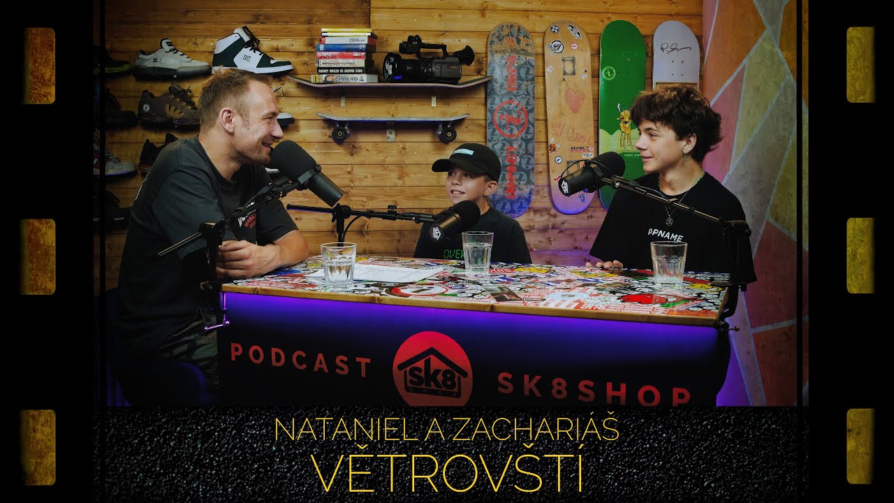 podcast SK8SHOP #79 - Nataniel a Zachariáš Větrovští 😎