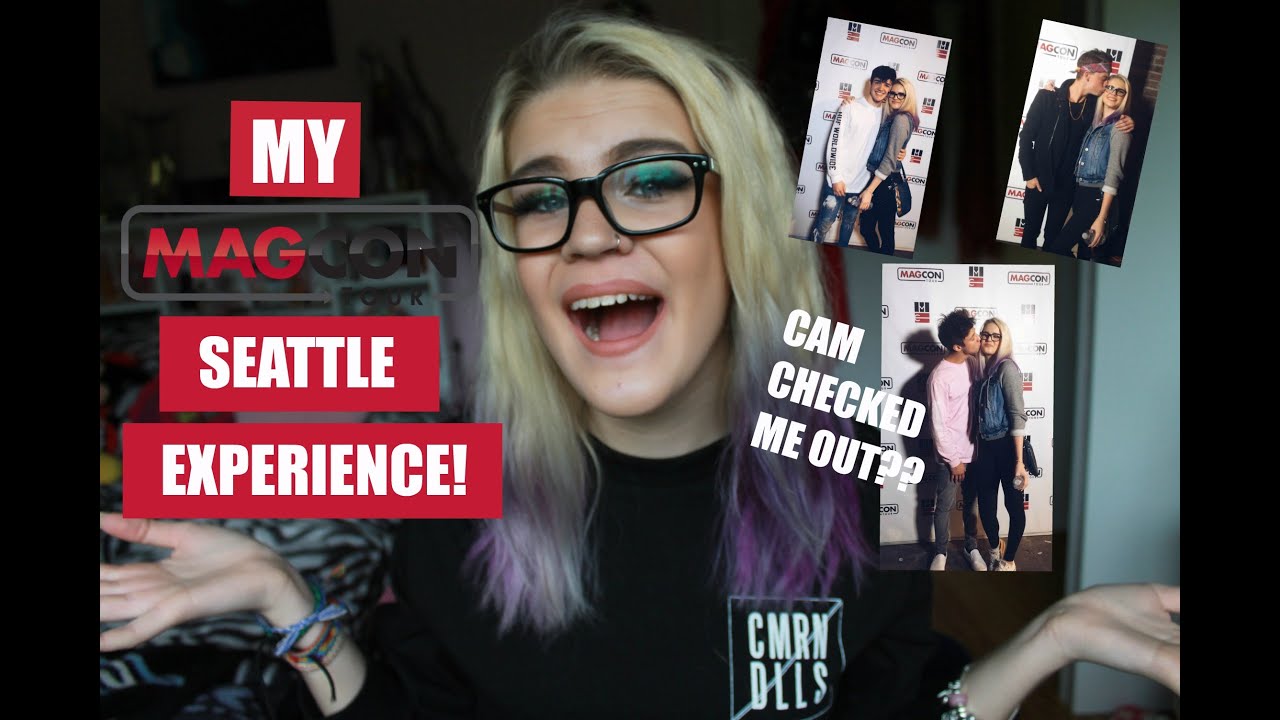 CAMERON DALLAS FLIRTED WITH ME?! | MY MAGCON SEATTLE 2016 EXPERIENCE! | omgitstaylor