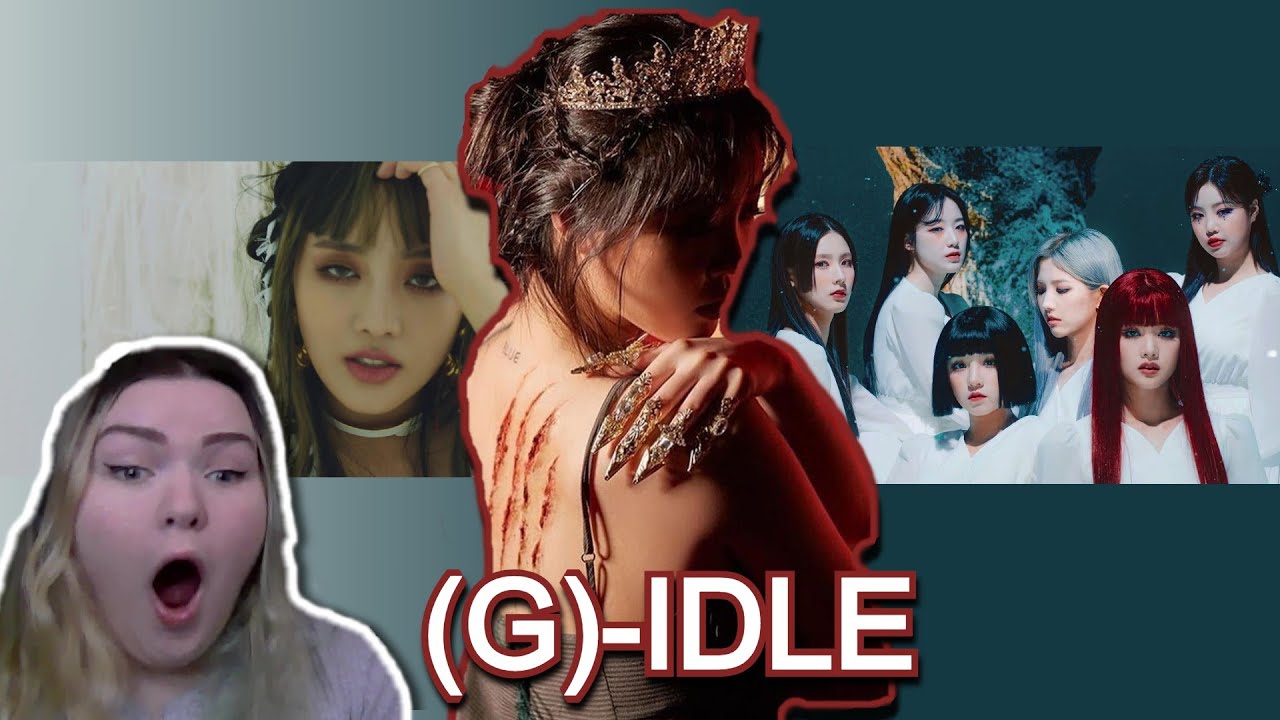 (여자)아이들((G)I-DLE) - 'Oh my god',  '화(火花)(HWAA)', 'LION', 'TOMBOY' MVs REACTION