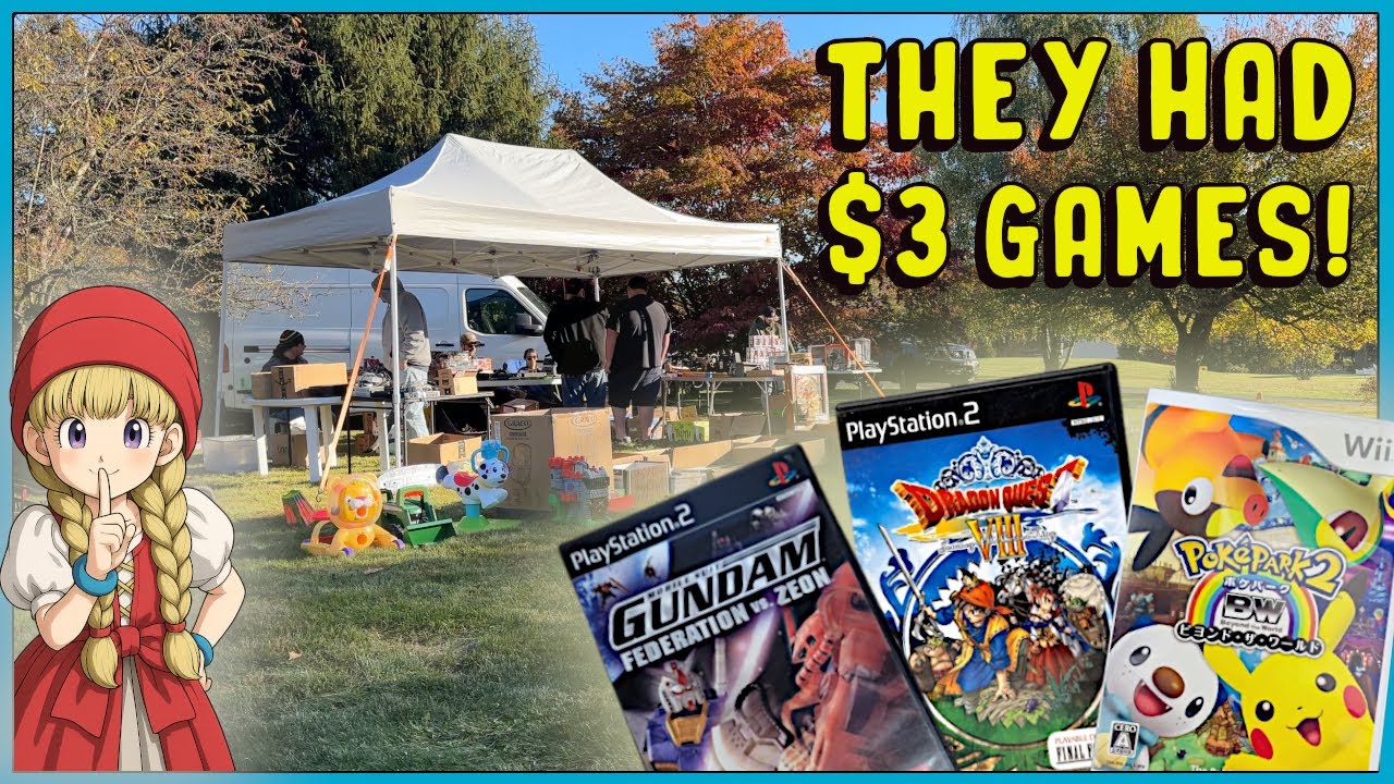 I Found RARE Games for $3!!! || Yard Sale Retro Video Game Hunting!