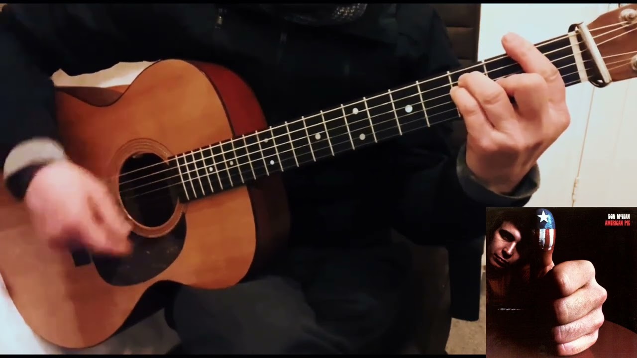 ‘The Grave’ Don McLean - Guitar Chords (Standard - No Capo*)