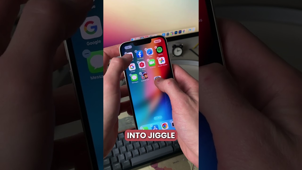 Перемещайте сразу несколько приложений на iPhone! #шорты